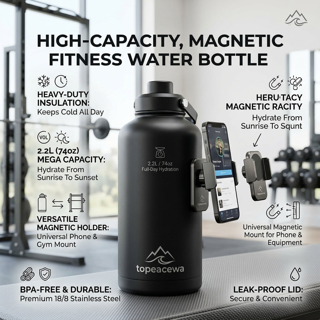 TOPEACEWA ALL-DAY HYDRATION BOTTLE