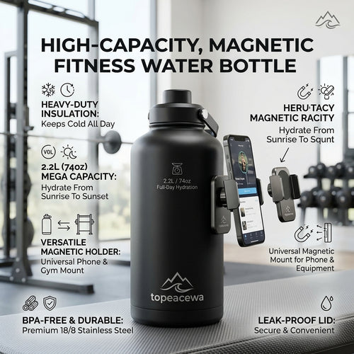 TOPEACEWA ALL-DAY HYDRATION BOTTLE